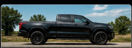 Truck representing vehicle selling and trade-ins